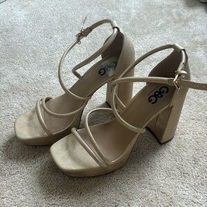 GBG Gold Heels